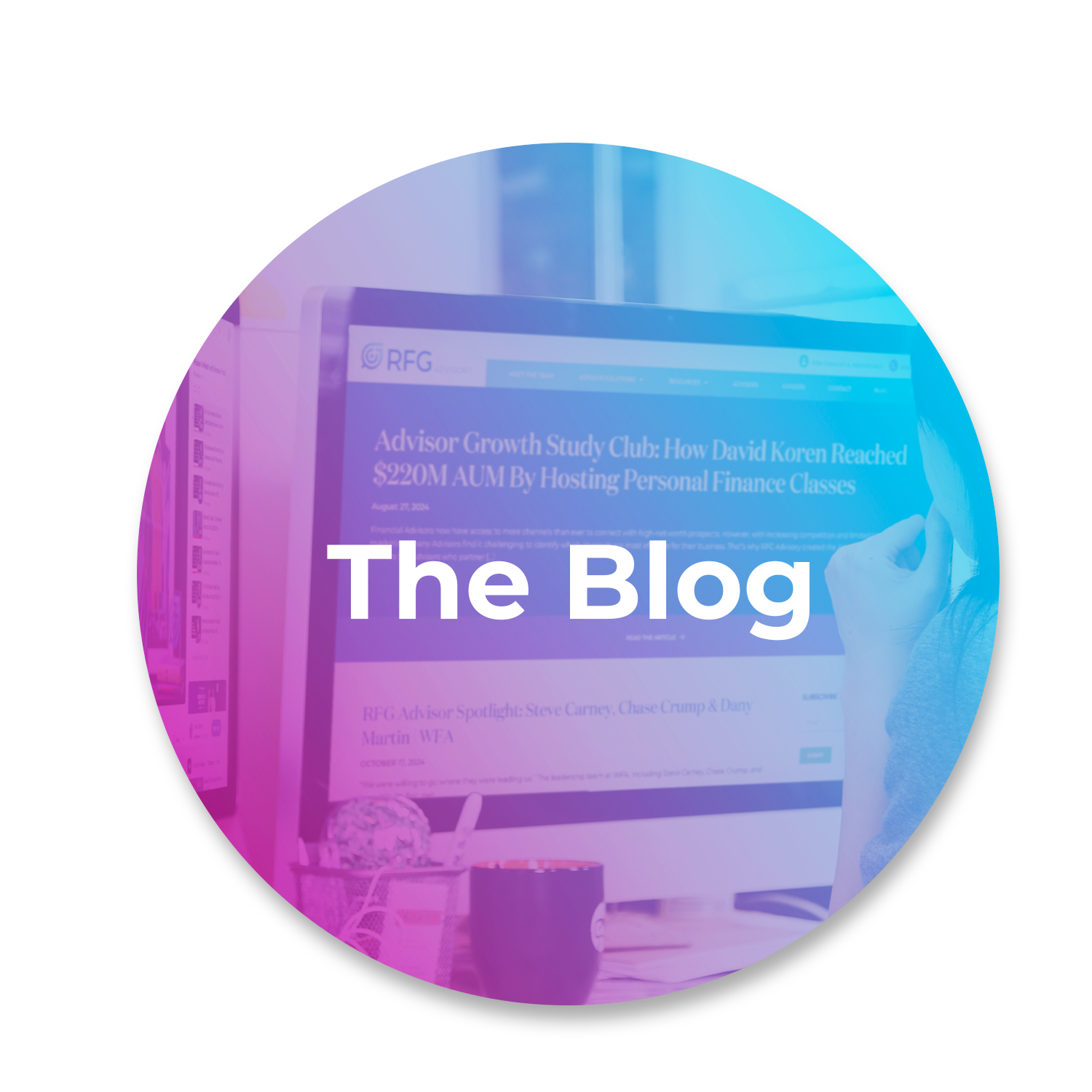 Brendan HSOM - The Blog Circle Icon